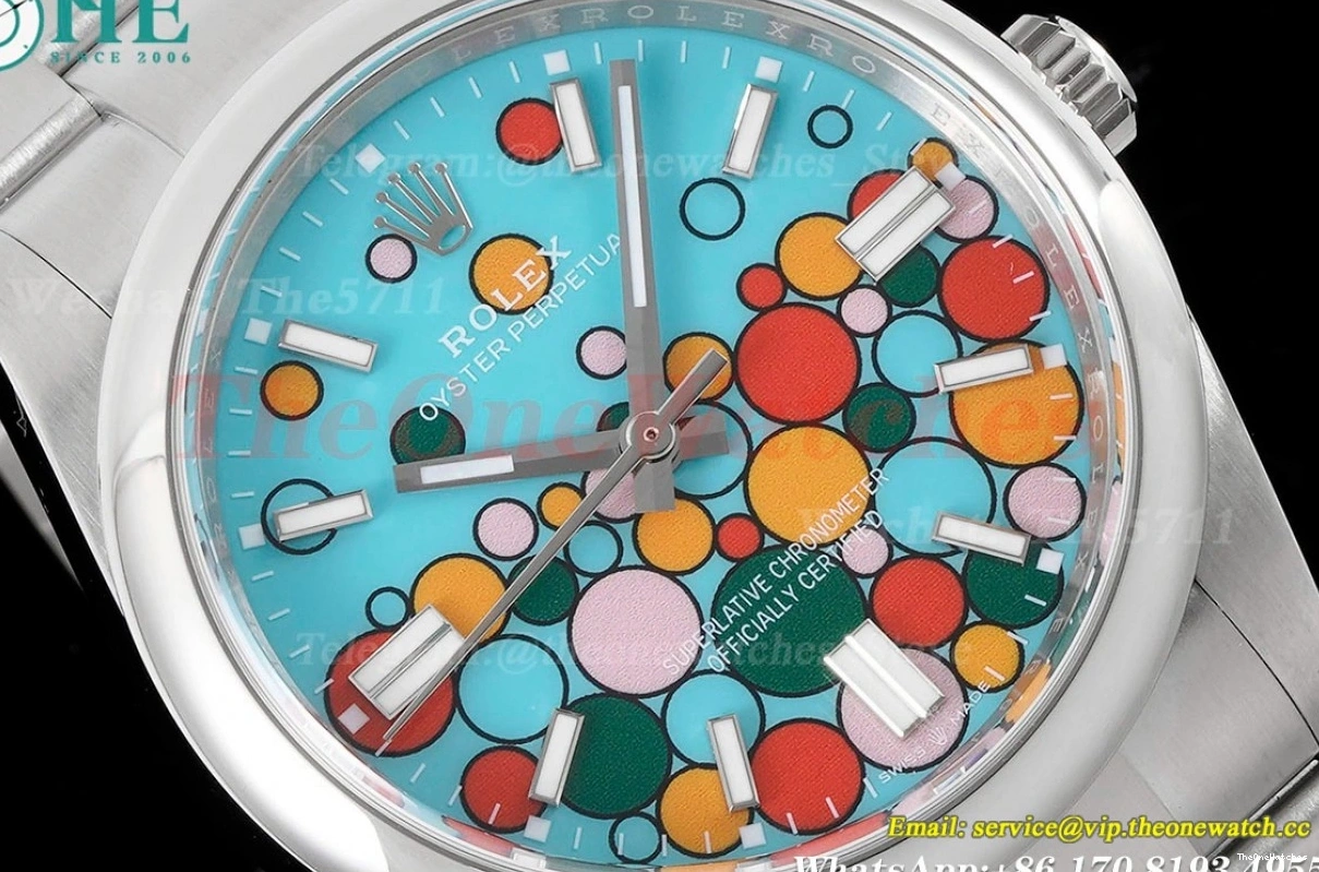 Perpetual Oyster SS Celebration A3230 41mm 124300 Dial SS EWF 0425